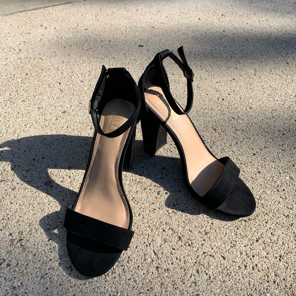 BRASH black heels 8.5⭐️